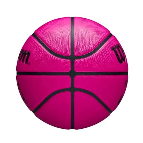 WILSON NBA DRV Outdoor Basketball Size 6 | Durable Rubber Cover for Outdoor Play with Pump (28.5") thumbnail 4