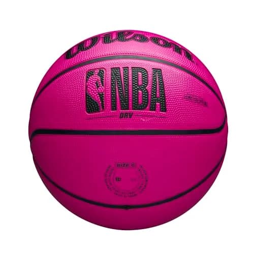 WILSON NBA DRV Outdoor Basketball Size 6 | Durable Rubber Cover for Outdoor Play with Pump (28.5") thumbnail 6