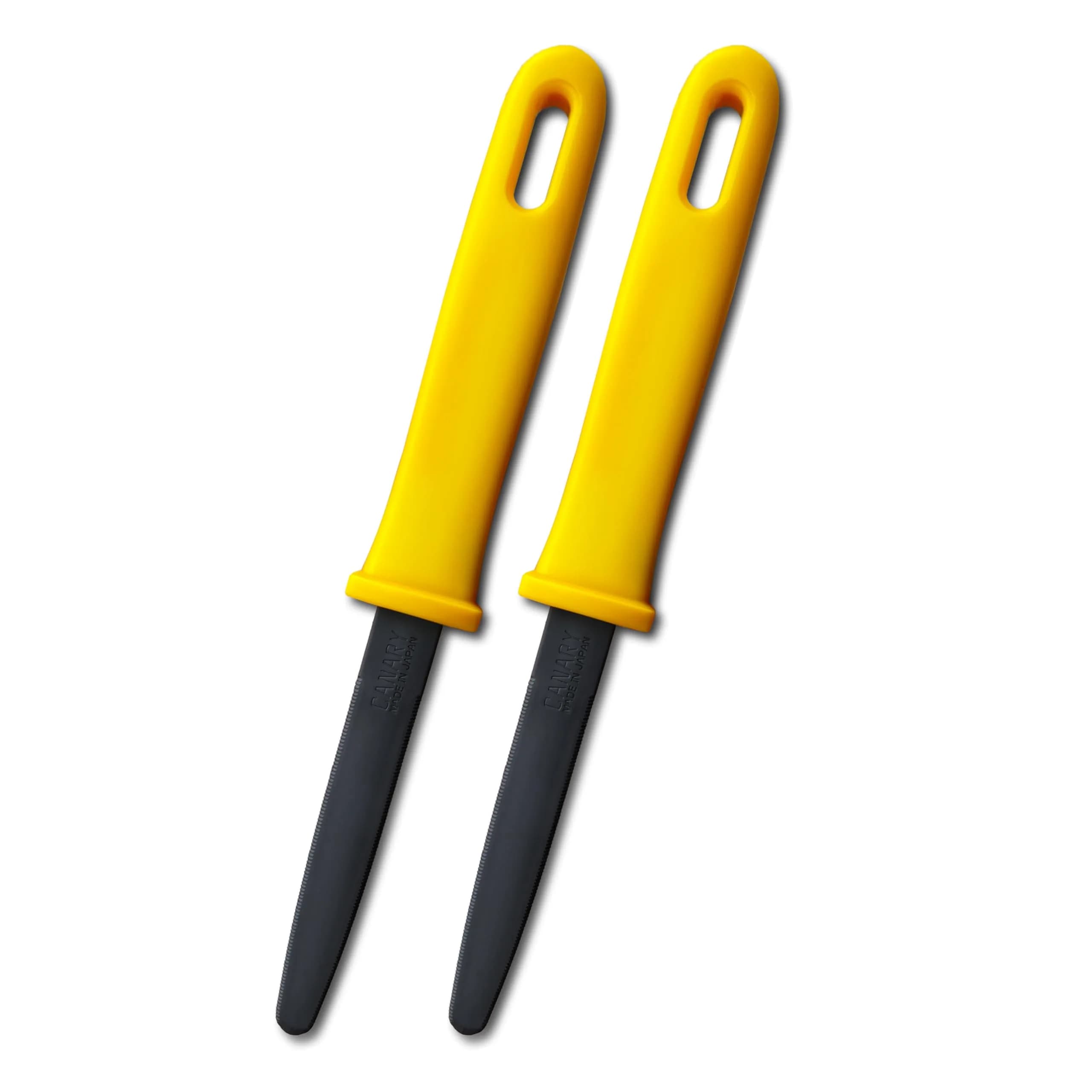 CANARY Cardboard Cutter Utility Knife 7.5" (19 cm) with Non-Stick Blade, 2-Pack | Made in Japan for Clean Box Opening — 2 PCS