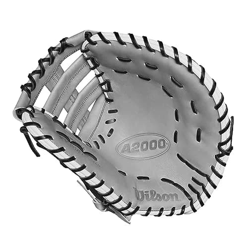 Wilson 2024 A2000 1620 12.5” Fastpitch First Base Mitt - Right Hand Throw, Black/Grey/Red | Pro Stock Leather thumbnail 3
