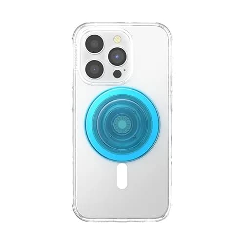 PopSockets Phone Grip for MagSafe, Magnetic Holder- Electric Blue | Secure, Slim & Versatile thumbnail 3
