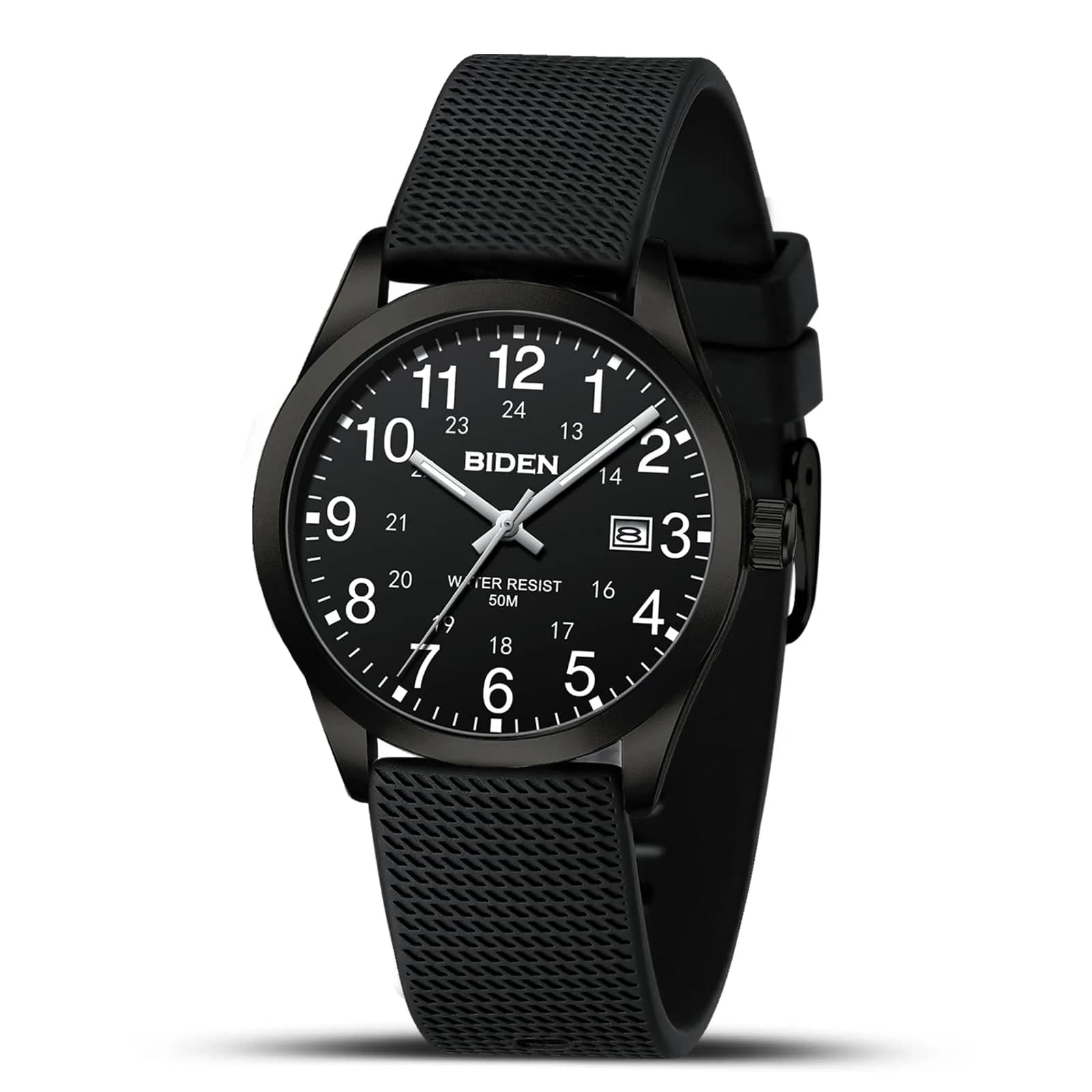 LN LENQIN Analog Quartz Sports Watch 40mm (1.57 inch) | Military Style with Luminous Dial - main product image