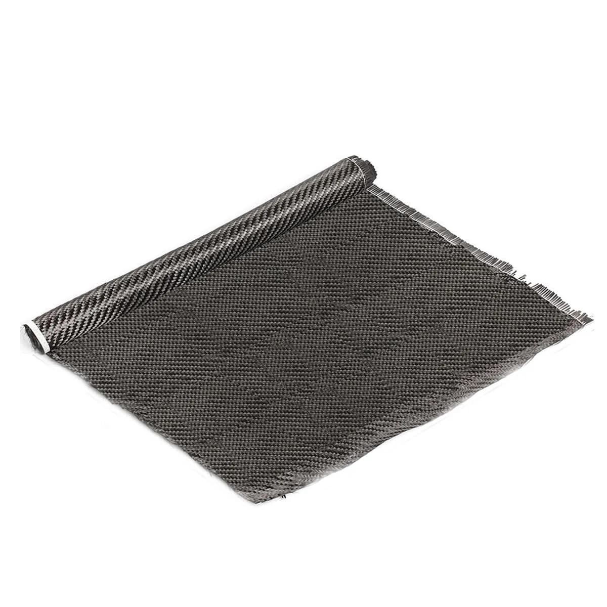 Caliwill Carbon Fiber Fabric Roll 3.28ft x 12” | High Strength, Low Density, Rust-Resistant — 9.8ft
