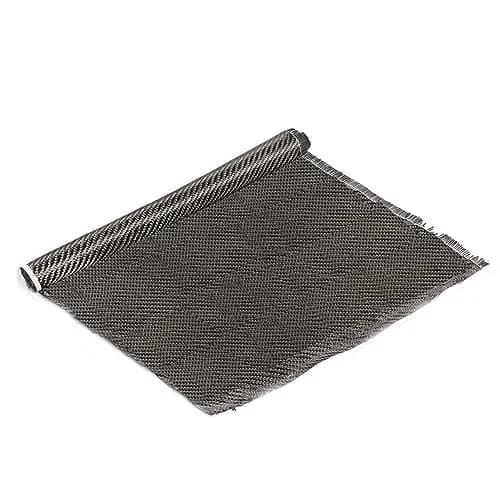 Caliwill Carbon Fiber Fabric Roll 9.8ft x 12” | High Strength, Low Density for DIY & Construction thumbnail 1