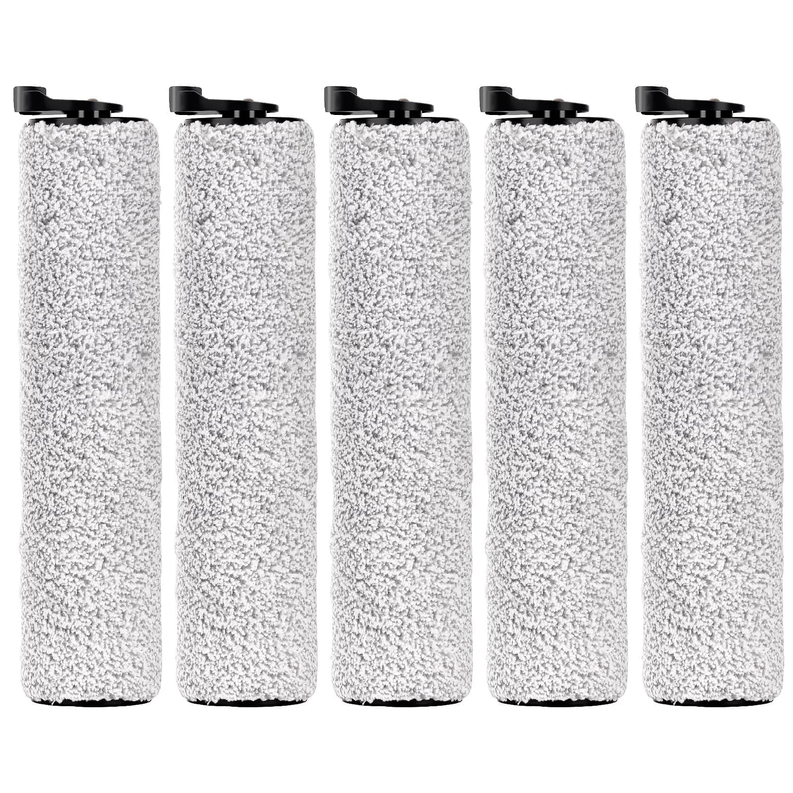 MIBUMIKI Replacement Brush Rollers for Tineco iFloor 3/S3/iFloor 2 | 5 Pieces, Microfiber Soft Bristles - main product image