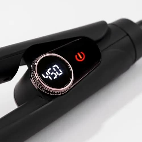L'ANGE HAIR Le Titane Titanium Flat Iron 1" (25.4mm) | Infrared Heat & Adjustable Temp for All Hair Types thumbnail 3