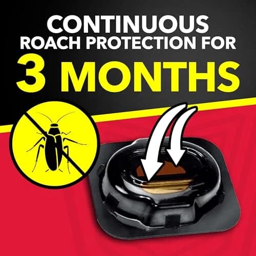 Raid Double Control Small Roach Baits Plus Egg Stopper 12 Count (Pack of 3) | Discreet, Effective Roach Control for Indian Homes thumbnail 2