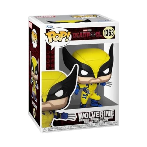 Funko POP! Marvel: Deadpool & Wolverine - Wolverine Vinyl Bobblehead 3.9 inches | Collectible Marvel Figurine for Fans thumbnail 1