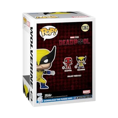 Funko POP! Marvel: Deadpool & Wolverine - Wolverine Vinyl Bobblehead 3.9 inches | Collectible Marvel Figurine for Fans thumbnail 3