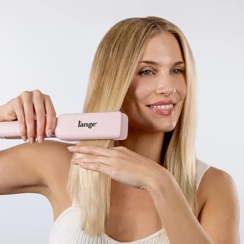L'ANGE HAIR Le Titane 1.75" Titanium Flat Iron | Hair Straightener with Curved Edges & Infrared Heat thumbnail 9