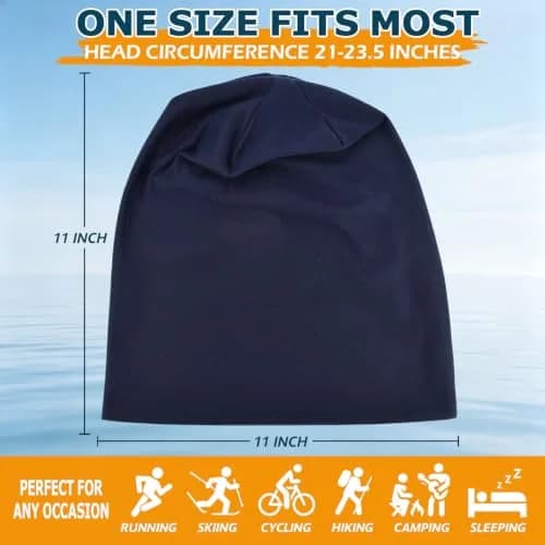 EINSKEY Slouchy Beanie for Men Women | Cotton, UV Protection, One Size thumbnail 3