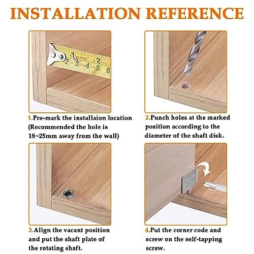 Aifeier ET Heavy Duty Pivot Hinges Stainless Steel Silver 35x30x16mm | Concealed Door Hardware thumbnail 4