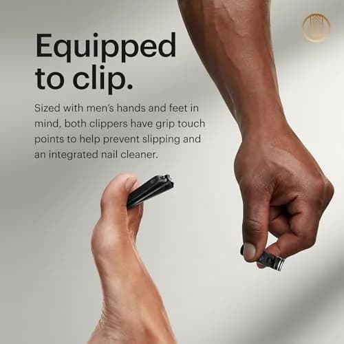MANSCAPED® Shears 3.0, 5-Piece Precision Men’s Nail Grooming Travel Kit | Stainless Steel thumbnail 3