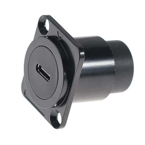 HangTon Waterproof USB-C Panel Mount Socket Coupler 2-Pack | 10Gbps Data Transfer thumbnail 8