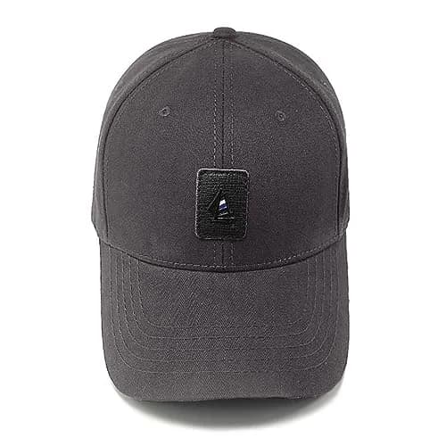 FASHIXD Big Head Hats for Men Oversize XXL Baseball Cap in Grey | Adjustable Cotton Sun Hat for Large Heads thumbnail 5