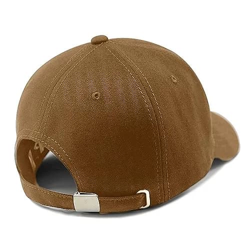 FASHIXD Big Head Oversize XXL Baseball Cap Khaki | Adjustable Cotton Sun Hat for Large Heads thumbnail 4