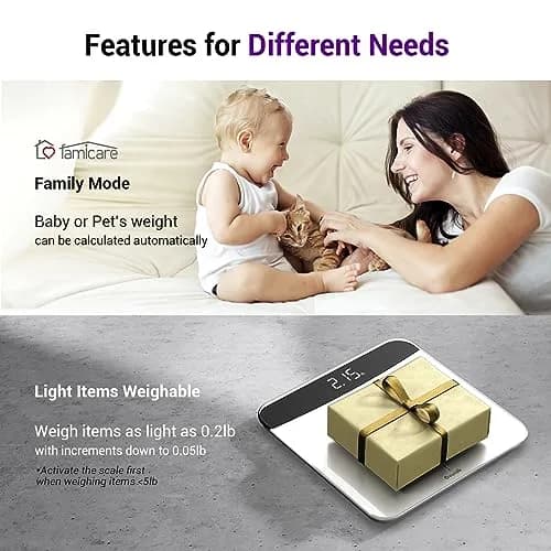 Ovutek Digital Body Weight Scale 200kg (450lb) | Accuracy for Home & Family Use thumbnail 6