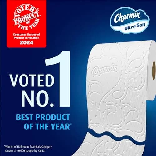 Charmin Ultra Soft Toilet Paper, 18 Mega XL Rolls (6048 Sheets Total) | Trusted Softness, Better Tear thumbnail 6