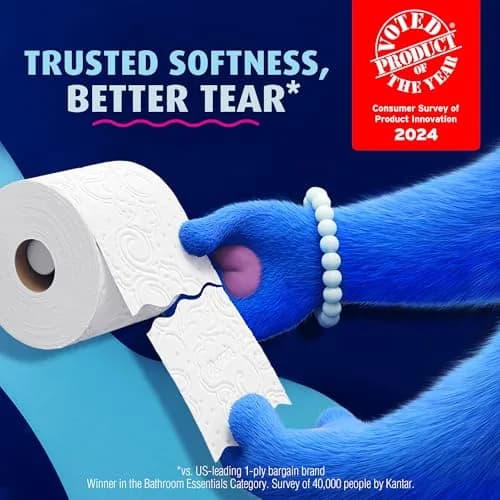 Charmin Ultra Soft Toilet Paper, 18 Mega XL Rolls (6048 Sheets Total) | Trusted Softness, Better Tear thumbnail 7