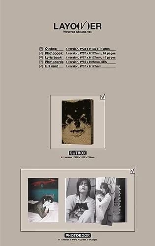V BTS - Layover Weverse Albums ver. | Music Kit with Downloadable Content thumbnail 2