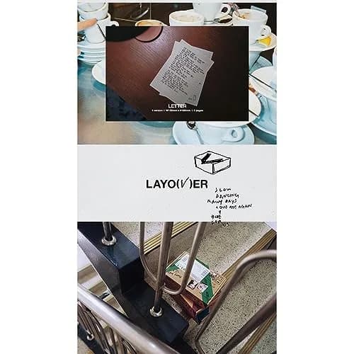 V Layover Album (VIOLET ver.) 16cm (6.3in) x 21.6cm (8.5in) | Official Music Release thumbnail 7