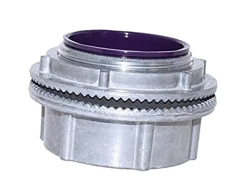 Sigma Engineered Solutions ProConnex Rigid Watertight Hub 1-Inch Conduit Fitting 2-Pack Gray | UL & CSA Listed for Wet Locations thumbnail 3