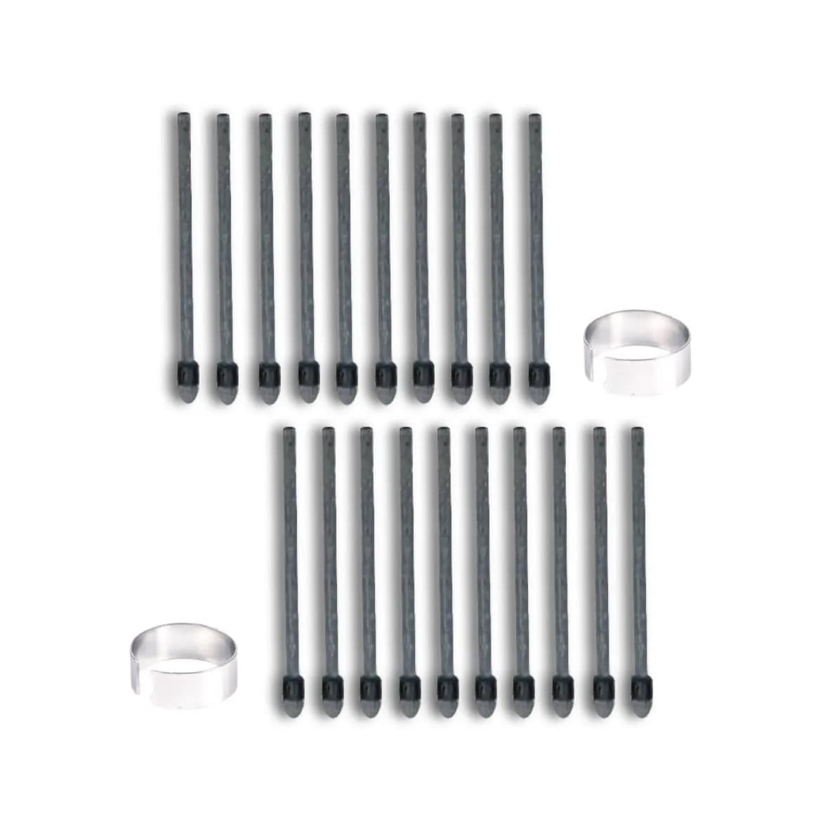 yelzoolny Marker Pen Tips for Remarkable 1/2 Stylus Pen Plus Replacement Soft Nibs with Tool (20 PCS/2B) | Paper-Like Writing Feel — 20 PCS/5B