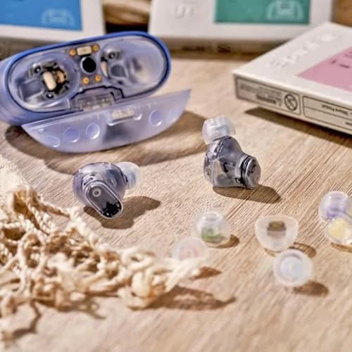 SpinFit Omni for True Wireless Earbuds & IEMs - MS - Patented Silicone Eartips for Replacement (1 Pair) (3.7 mm Nozzle Dia.) thumbnail 3