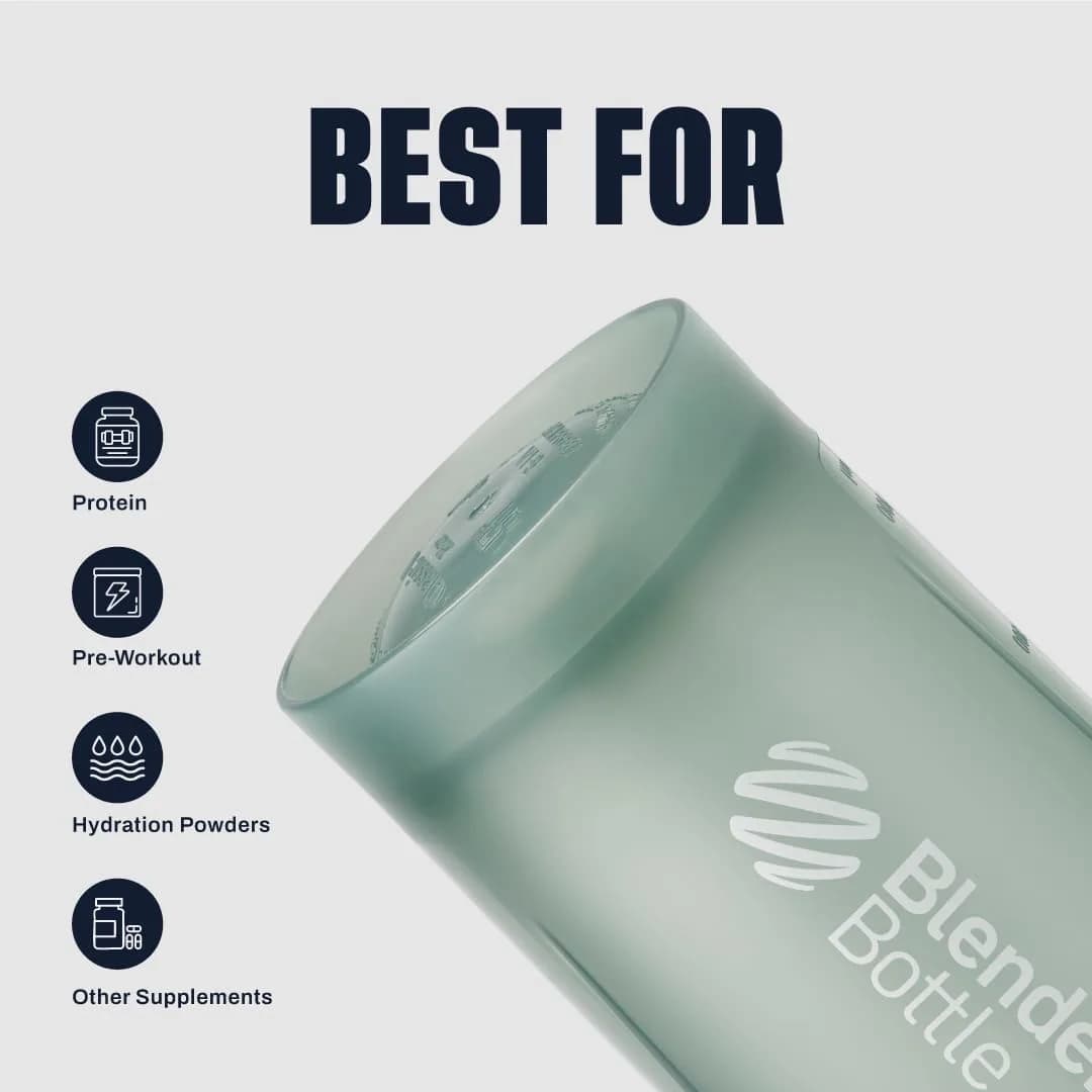 BlenderBottle Classic V2 Shaker Bottle 20oz Tan | Patented Mixing System thumbnail 5