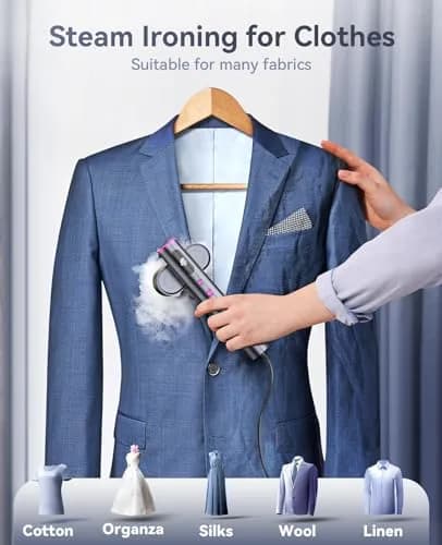 Jack & Rose K1 Travel Steamer for Clothes, 150ml (5 oz) | Dual Voltage 100-240V Garment Steamer thumbnail 5