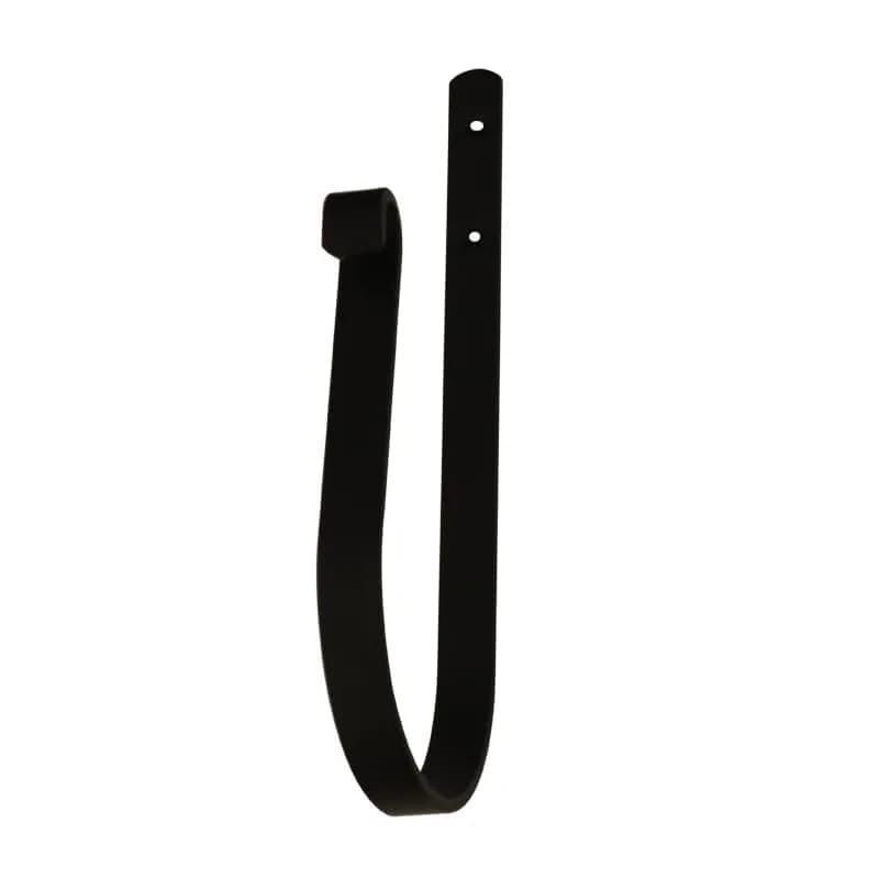 Refila Black Curtain Swag Holder Set of 2 | Wall Mounted Metal Drapery Tiebacks with Screws thumbnail 8