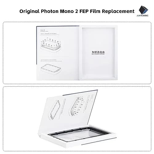 UniTak3D FEP Film for Photon Mono 2/4 | 0.15mm Thickness, 197*131mm, 2Pcs thumbnail 8