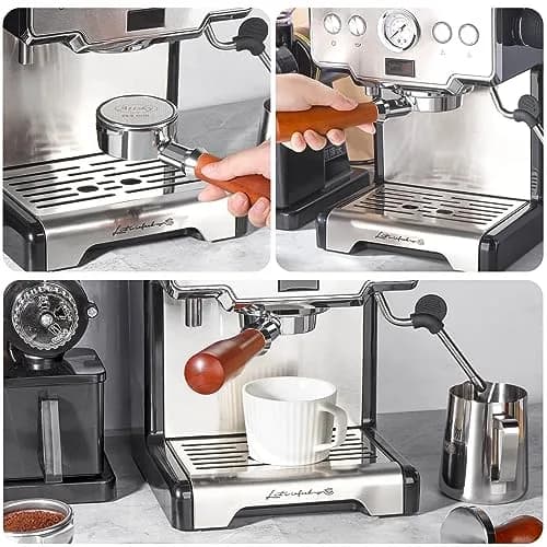 Attsky 53.5mm Espresso Puck Screen for 54mm Portafilter | 316 Stainless Steel, 1.7mm Thickness, 150um Mesh thumbnail 6
