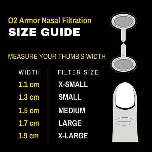 O2 Armor Nose Filters for Welding, Dust & Allergies X-Small (50 Pack) | Discreet Nasal Filters for Cleaner Breathing thumbnail 3