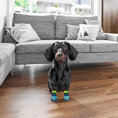 PawFlex Comfy Pawz Dog Socks | Non-Slip Cotton Traction Control for Senior & Disabled Dogs thumbnail 7