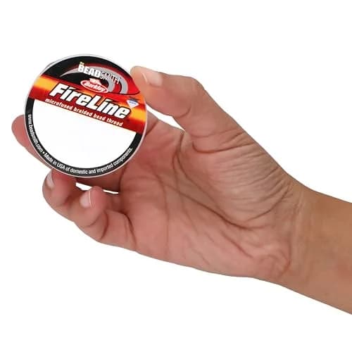 The Beadsmith Fireline Micro-Fused Braided Thread 15 yards | Strong, USA-made beading thread for jewelry making thumbnail 6