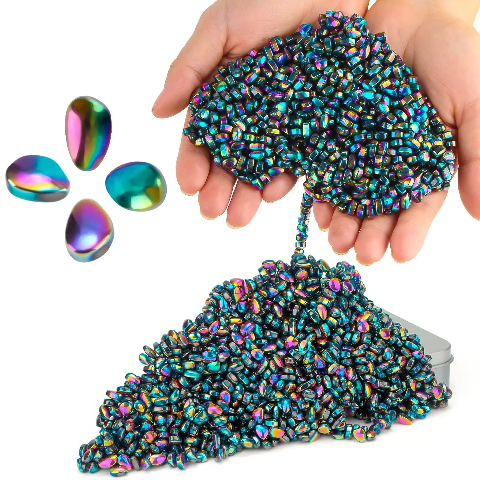 DYRDM Ferrite Putty 300+ Multicolors | Stress Relief Desk Accessory for Adults — Colorful