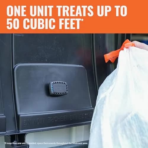 TERRO Garbage Guard Trash Can Insect Killer Pods, 2-Pack | Kills Flies, Maggots, Roaches, Beetles & Other Insects thumbnail 8