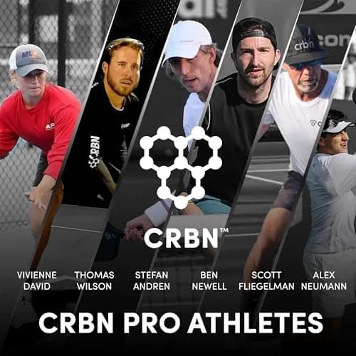 CRBN Pickleball Paddle Eraser (Black, 2-Pack) | Cleans Carbon Fiber Paddles thumbnail 6