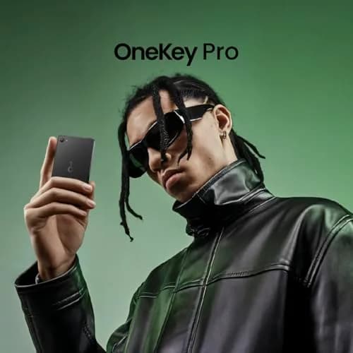 OneKey Pro Crypto Cold Wallet – Air-gapped, Offline Keys, 4× EAL6+ Secure Elements, 3.5" Touchscreen, Fingerprint Unlock, Bluetooth/USB-C, Supports 10,000+ Coins & NFTs (Black) thumbnail 2