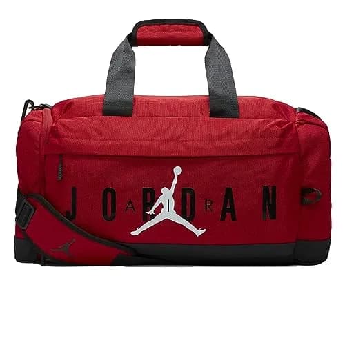 Nike Air Jordan Velocity Duffle Bag | Gym Red, 13.25"H x 29"L x 13"D | Performance Style & Everyday Use thumbnail 1