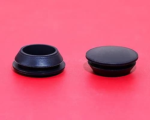 ONLYKXY Black Silicone Round Snap-In Furniture Hole Plugs (20mm / 0.78 inch), 5-Pack | Seals Holes & Protects Surfaces thumbnail 4