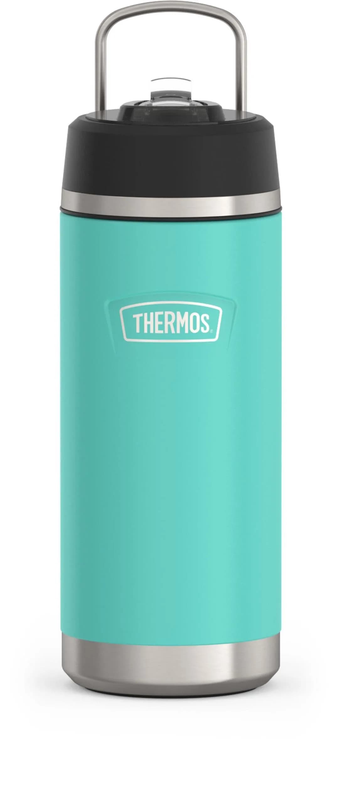 THERMOS ICON SERIES 18oz Water Bottle Navy | Vacuum Insulated with Straw Lid — Seafoam / 18 Ounces / Straw