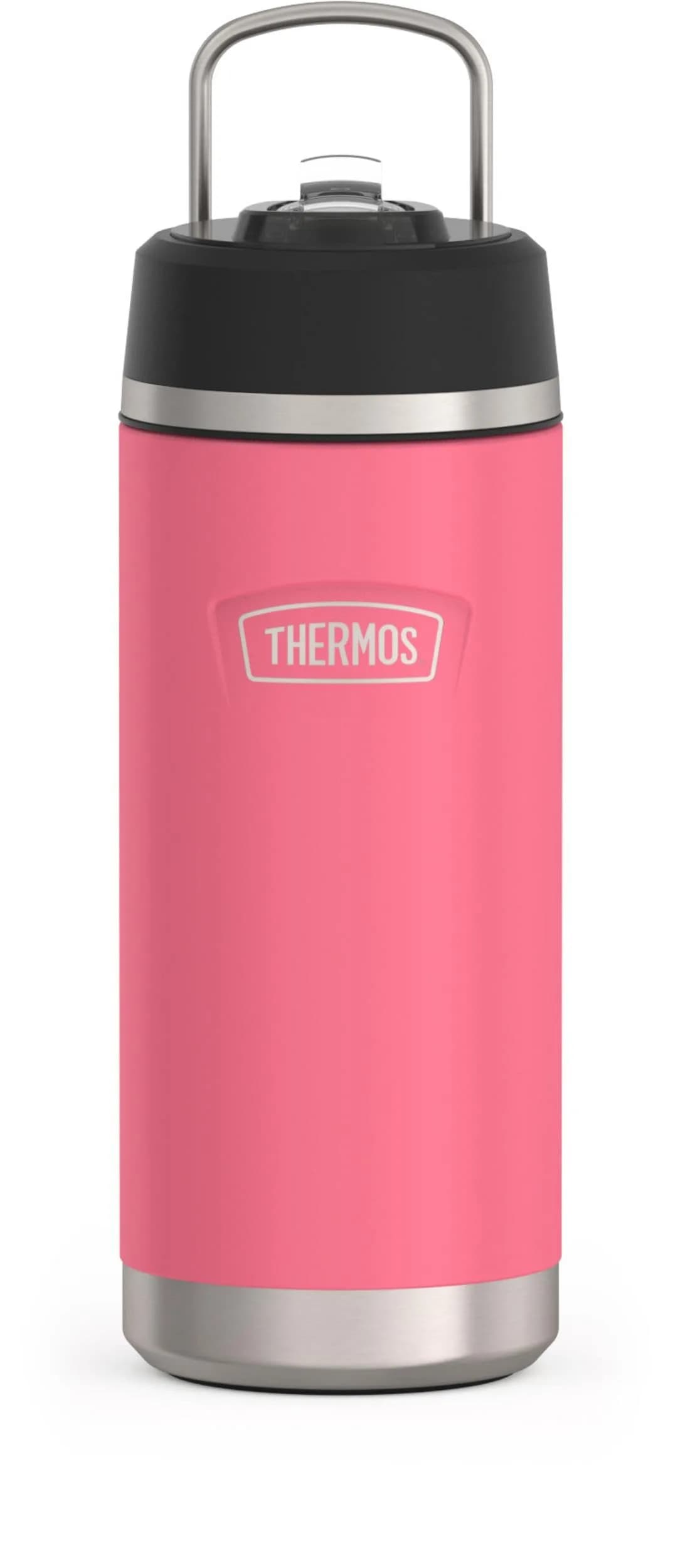 THERMOS ICON SERIES 18oz Water Bottle Navy | Vacuum Insulated with Straw Lid — Hot Pink / 18 Ounces / Straw