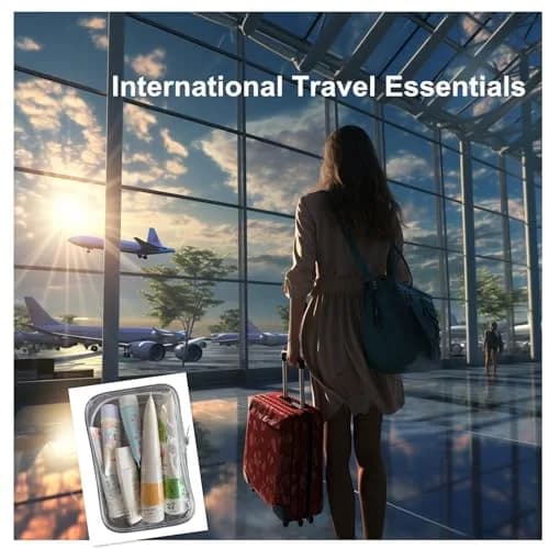 CALYGO TSA Approved Clear Toiletry Bag 1 Quart (156 ml) | Compact & Leak-Resistant for International Travel thumbnail 5