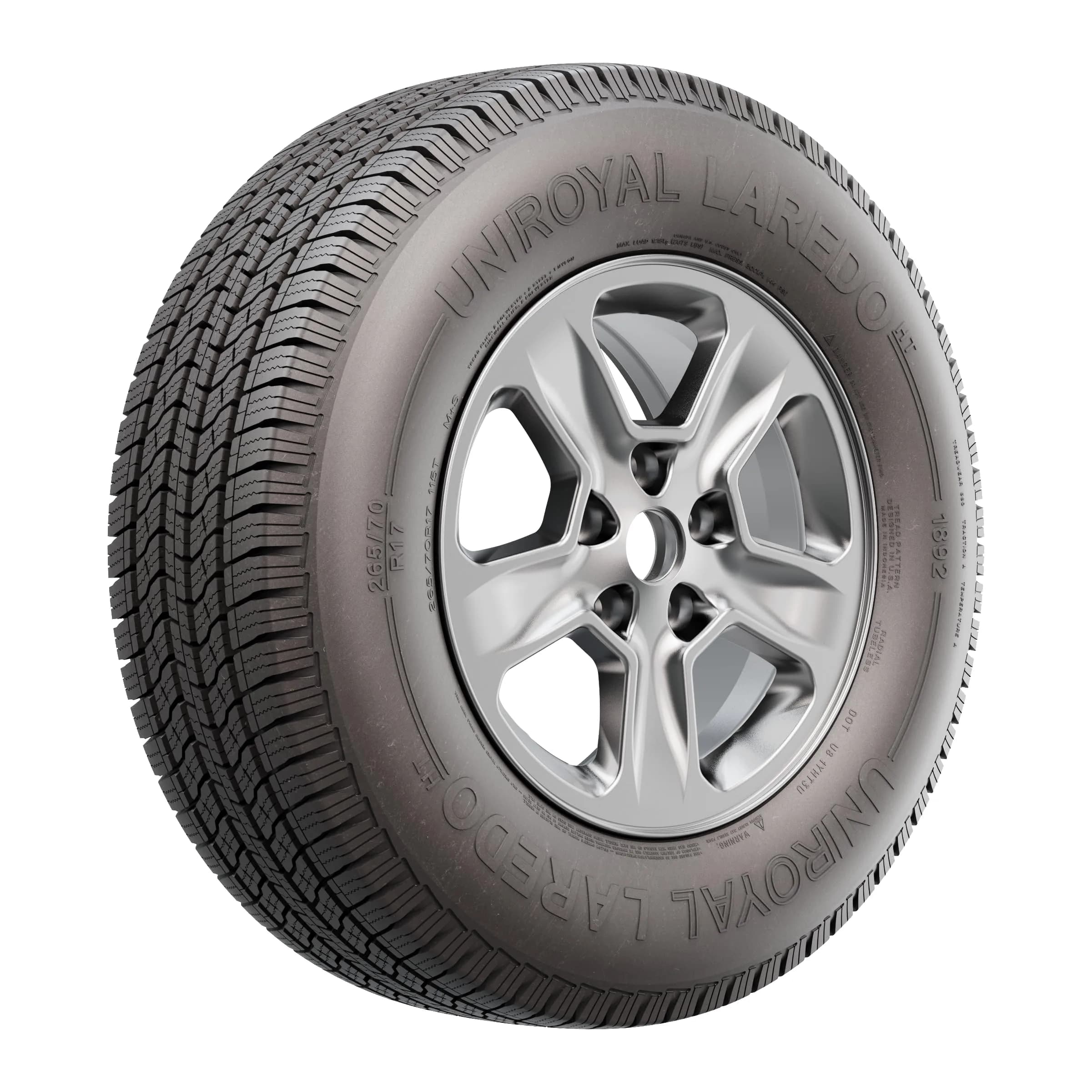 Uniroyal Laredo HT Car Tire 235/75R16 XL 112T | All-Season Highway Terrain SUV Tire - main product image
