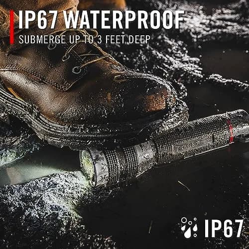 Coast GX30 2300 Lumen Waterproof LED Flashlight 8.5 inches | Dual Power, Focus & IPX7 thumbnail 5