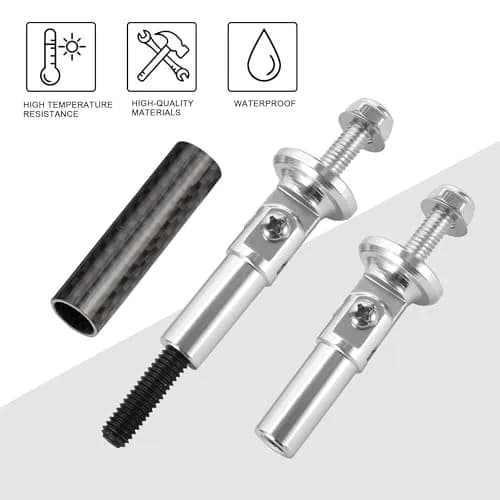 TOMALL Car Adjustable Bumper Support Strut Rod 45mm | Universal Aluminum & Carbon Fiber for Vehicle Enhancement thumbnail 3