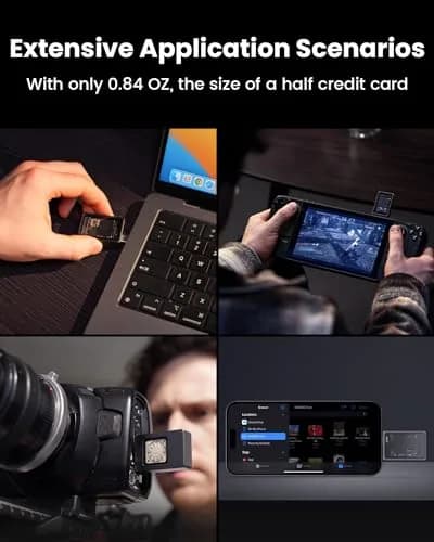 SHARGE Disk M.2 NVMe SSD Enclosure with Active Cooling System, 22.3mm (2230) | 10Gbps USB-C 3.2 Gen2 thumbnail 7