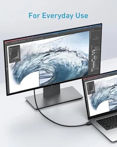 Anker HDMI 2.1 Cable 3ft | 8K@60Hz, 4K@120Hz, 48Gbps Certified, Ultra High-Speed thumbnail 5